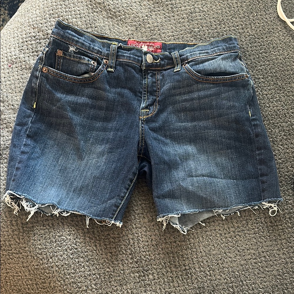 Blue Denim Women's Shorts